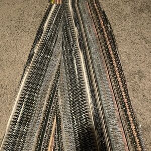 Lily White Multicolor Patterned Pants